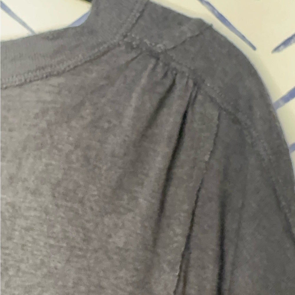 Upwest Black Lightweight Sub V-Neck Short Sleeve Tee Oversized Large - Picture 6 of 8